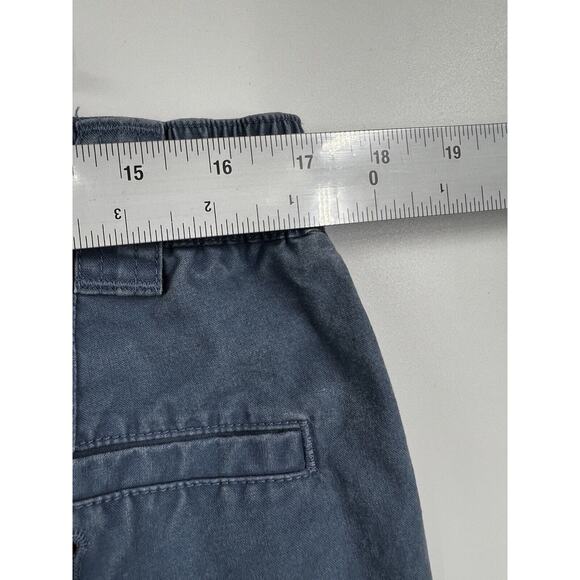 LL Bean Shorts Mens 36 Blue Cargo Double L Natural Fit Flat‎ Front Casua - Picture 6 of 8